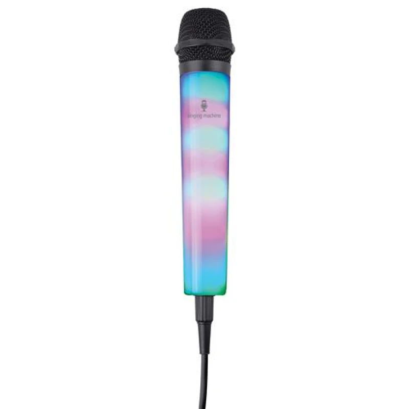 Image of PDT Singing Machine LED Mic - Black