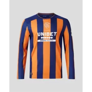 Image of Castore Rangers Third Long Sleeve Shirt 2023 2024 Adults - Blue