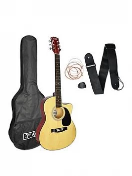 Image of 3Rd Avenue 3Rd Avenue Cutaway Acoustic Guitar Pack - Natural