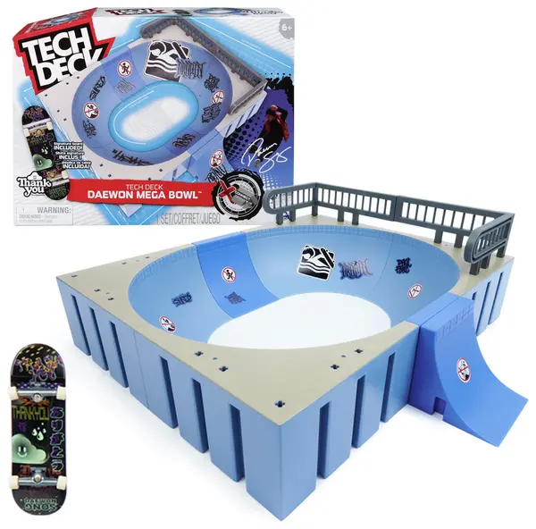 Image of Tech Deck Daewon Mega Bowl X-Connect Park Creator Ramp Set