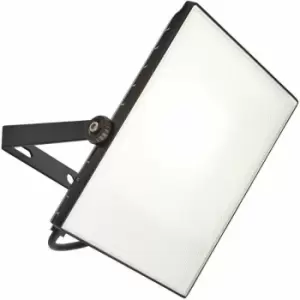 Image of Loops - ultra slim Outdoor 50W Cool LED Floodlight Black IP65 Waterproof Bright Light