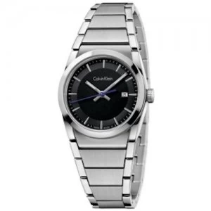 Image of Calvin Klein Ladies Step Stainless Steel Watch - K6K33143