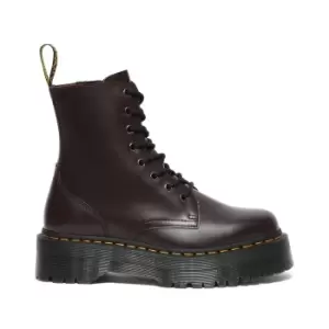 Image of Jadon Smooth Platform Boots in Leather