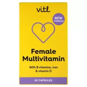 Image of Vitl Female Multivitamin Capsules