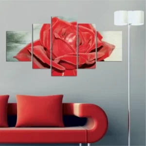 Image of H6 Multicolor Decorative MDF Painting (5 Pieces)