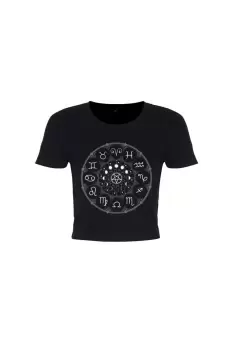 Image of Zodiac Pentagram Crop Top