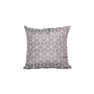 Image of GREY Geometric Scatter Cushion - Pack of 2