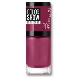 Image of Maybelline Color Show Nail Polish Blush Berry 20