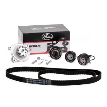 Image of GATES Water Pump + Timing Belt Kit VW KP55323XS-1