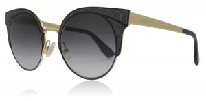 Image of Jimmy Choo Ora/S Sunglasses Black / Gold 1KK 51mm