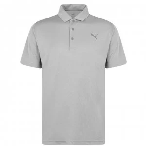 Image of Puma Rotation Polo Shirt Mens - Quarry