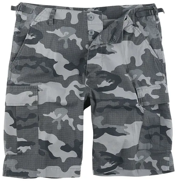 Image of Brandit BDU Ripstop Short Shorts grey camo S Men