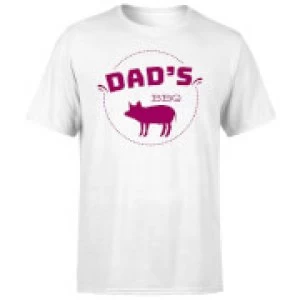 Image of Dads BBQ T-Shirt - White - 5XL