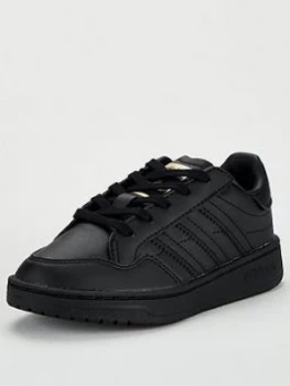 Image of adidas Originals Novice Childrens Trainer - Core Black, Core Black, Size 2