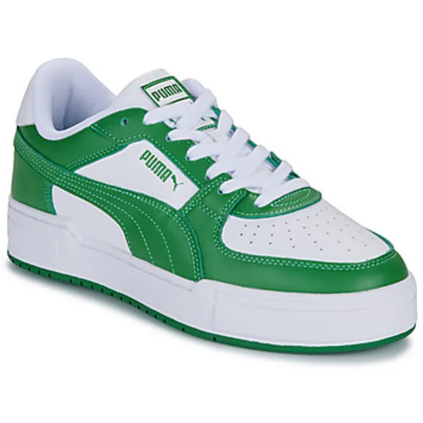 Image of PUMA CA Pro Suede trainers White/Green UK 12 (EU 47)