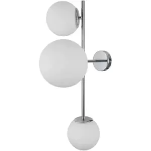 Image of Italux Vailante Modern 3 Light Wall Lamp, E27+E14