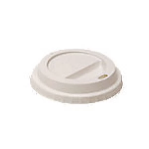 Image of SEM Cup Lids Paper 237ml White 100 Pieces