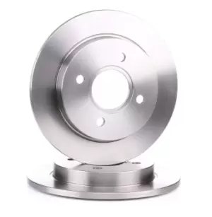 Image of Bosch Brake disc 0 986 478 344 Brake rotor,Brake discs FORD,Fiesta Mk6 Schragheck (JA8, JR8),Fiesta Mk5 Schragheck (JH1, JD1, JH3, JD3)