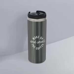 Image of Wake Up And Smell The Coffee Stainless Steel Travel Mug