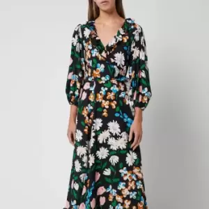 Image of Kate Spade New York Womens Meadow Wrap Dress - Mlulti - S
