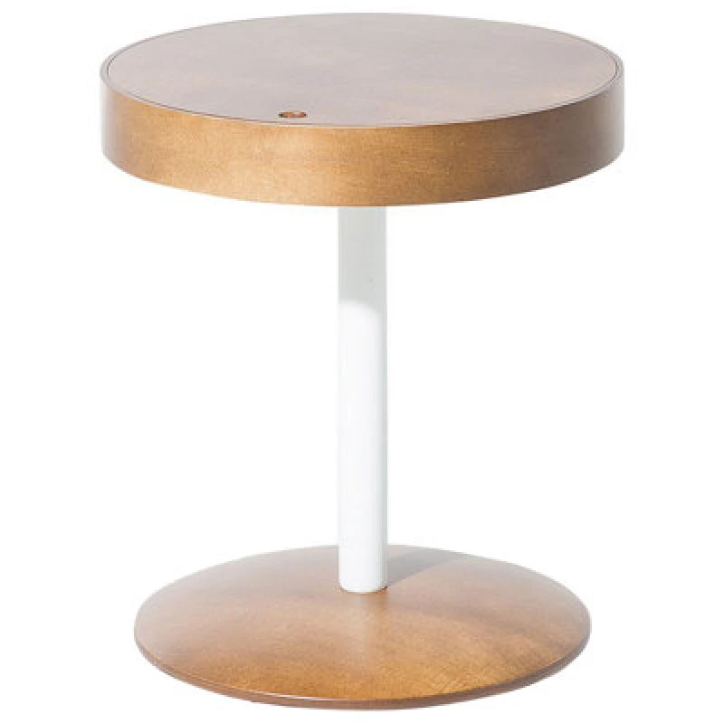 Image of Beliani Coffee Table Oregon Light Walnut