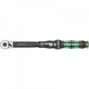 Image of Wera Click-Torque B 1 05075610001 Torque wrench Forward/reverse ratchet 3/8 (10 mm) 10 - 50 Nm