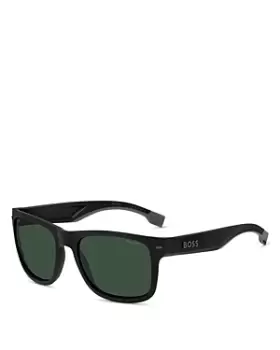 Image of Hugo Boss Rectangular Sunglasses, 55mm