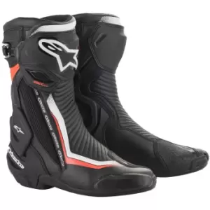 Image of Alpinestars SMX Plus V2 Black White Red Fluo 40