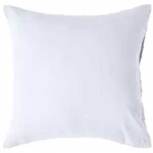 Image of White European Linen Pillowcase, 40 x 80cm - White - Homescapes