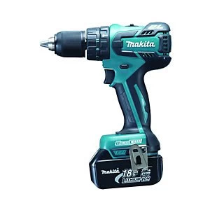 Image of Makita BHP459RFE 18V Li Ion Cordless Combi Drill 2 Batteries