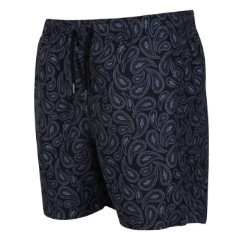 Image of Regatta Loras Swim Short - BlackPaisley
