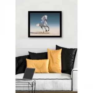 Image of SC0933 Multicolor Decorative Framed MDF Painting