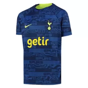 Image of 2022-2023 Tottenham Pre-Match Training Shirt (Indigo)