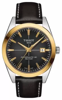 Image of Tissot T9274074606101 Gentleman Powermatic 80 Silicium Solid Watch