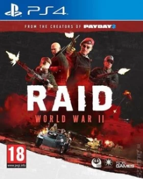 Image of Raid World War 2 PS4 Game