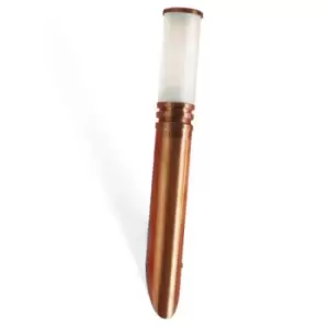 Image of Linea Verdace Inox Outdoor Modern Wall Light Brown IP44