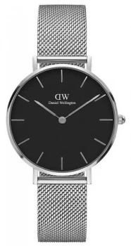 Image of Daniel Wellington Grand Petite 36 Steel Mesh Black Watch
