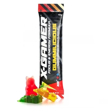 Image of X-Gamer X-Shotz Gummilicious (Gummy Bear Flavoured) Energy Formula - 10g