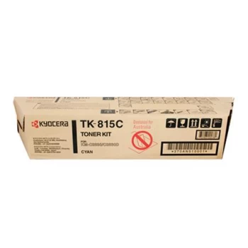 Image of Kyocera TK-815C Cyan Toner Kit