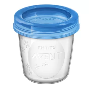 Image of Philips Avent Breast milk storage cups SCF618/10