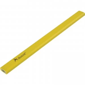 Image of Advent Yellow Medium Lead Carpenter Pencils Pack of 72