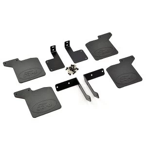 Image of Fastrax Trx-4 Rubber Mudflaps & Alloy Mounts For Bronco