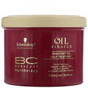Image of Schwarzkopf Brazilnut Oil Miracle Brazilnut Pulp Treatment 500ml