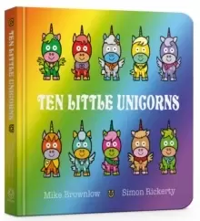 Image of Ten Little Unicorns Board Book