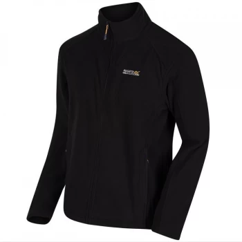Image of Regatta Hedman II Full Zip Fleece - Black(Black)