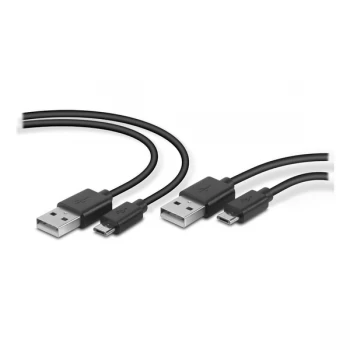 Image of Speedlink Stream Play & Charge USB Cable Set for PS4 - Black