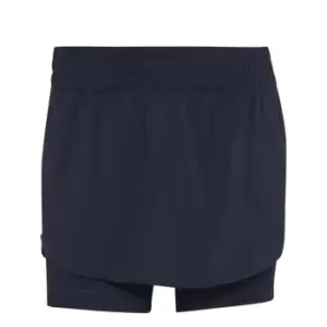 Image of adidas 3 Stripe Skort Womens - Blue