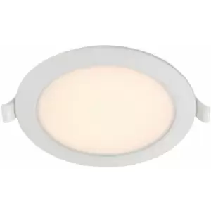 Image of Loops - Backlit Recessed Ceiling Downlight - 8W cct LED - Integrated Control Gear