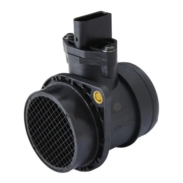Image of HELLA Mass air flow sensor 8ET 009 149-041 Air mass sensor,MAF sensor BMW,3 Touring (E91),3 Limousine (E90),3 Limousine (E46),1 Schragheck (E87)