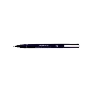Image of Uni-Ball PIN05-200 S Fineliner Pen 0.5mm Black (Pack of 12) 482356000